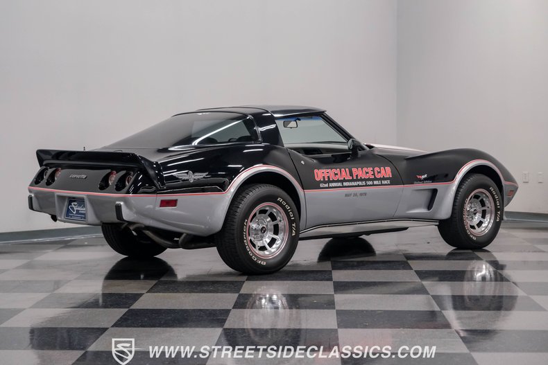 Chevrolet-Corvette-1978-Black-Silver-17