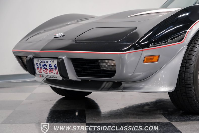 Chevrolet-Corvette-1978-Black-Silver-24