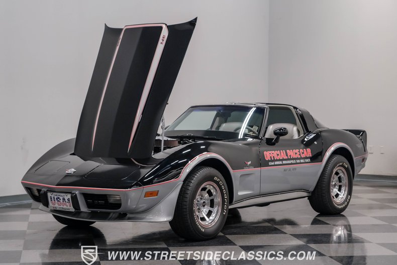 Chevrolet-Corvette-1978-Black-Silver-28