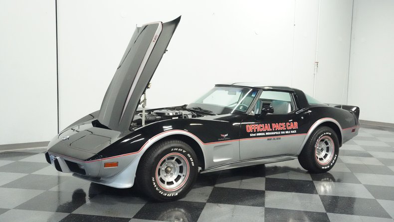 Chevrolet-Corvette-1978-Black-Silver-28