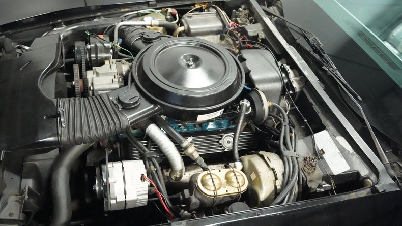 Chevrolet-Corvette-1978-Black-Silver-29