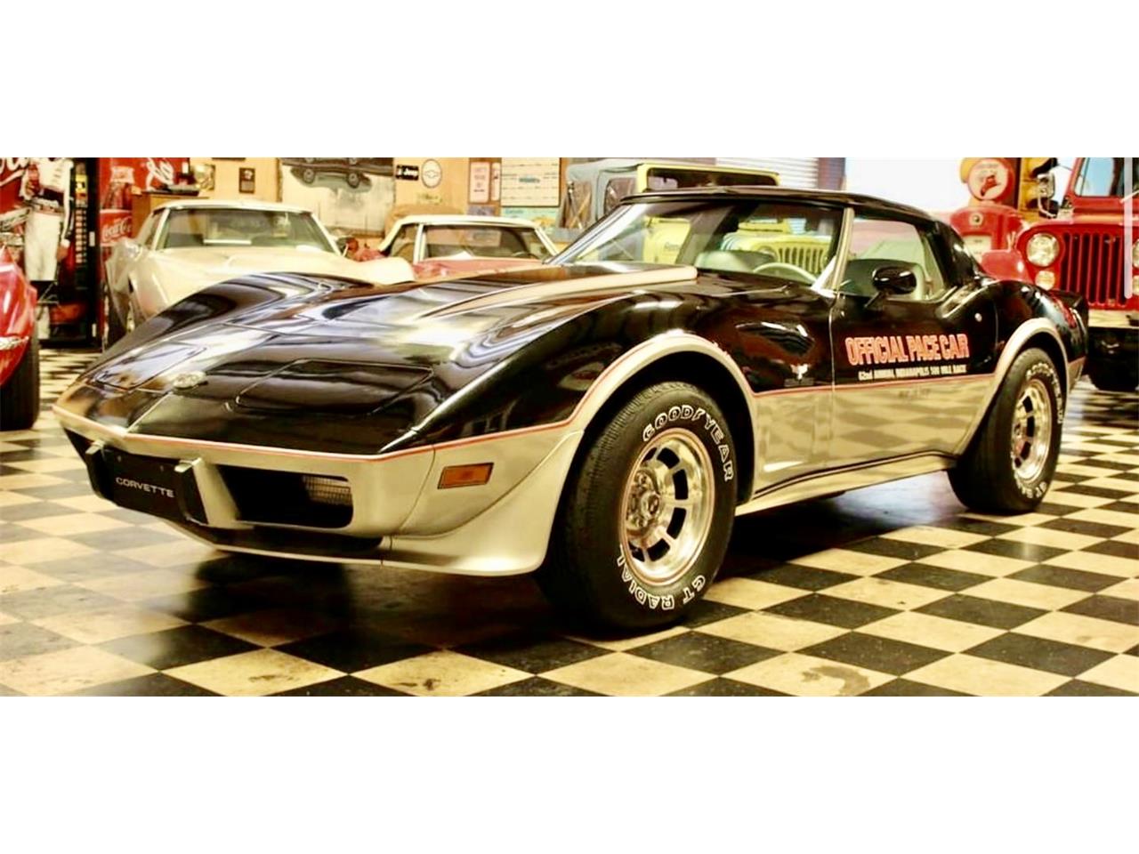 Chevrolet-Corvette-1978-Black-Silver-34