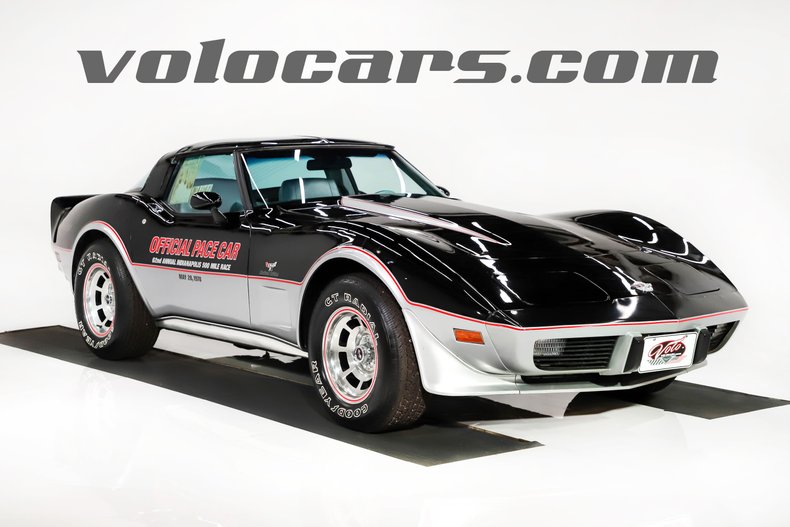 Chevrolet-Corvette-1978-Black-Silver-46