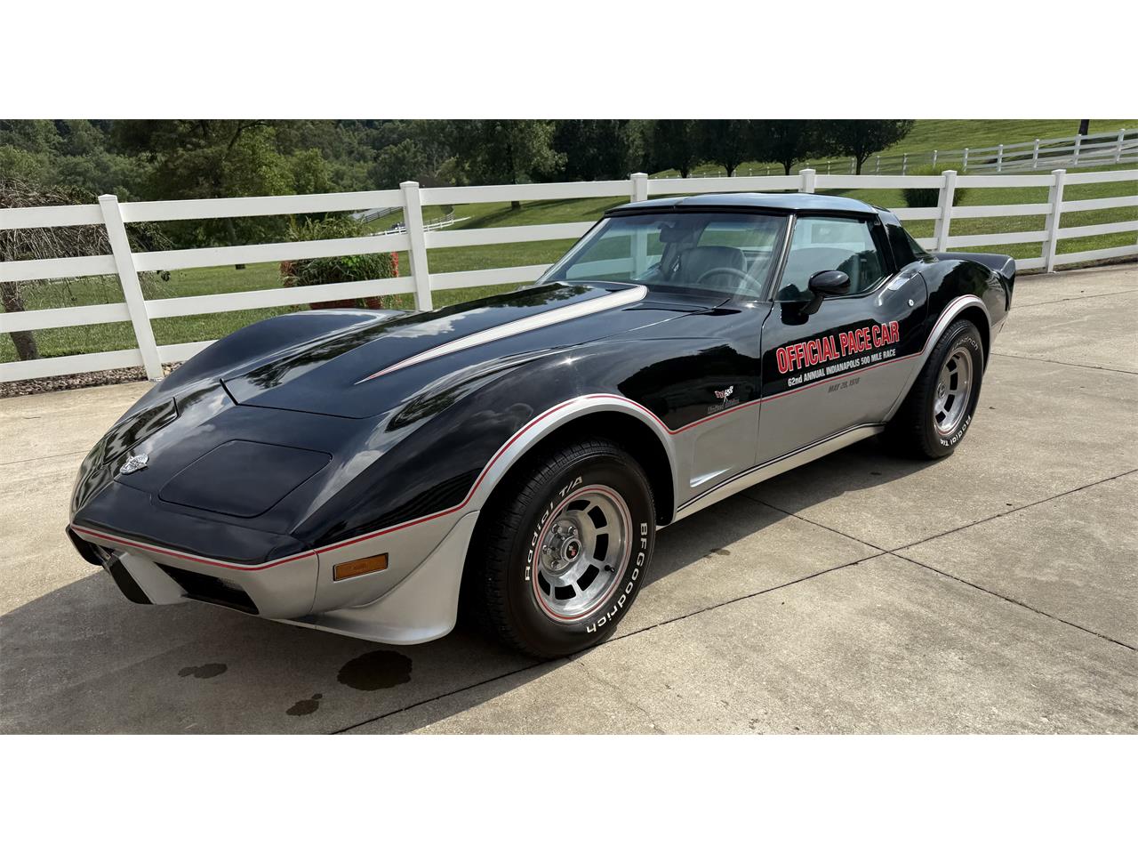 Chevrolet-Corvette-1978-Black-Silver