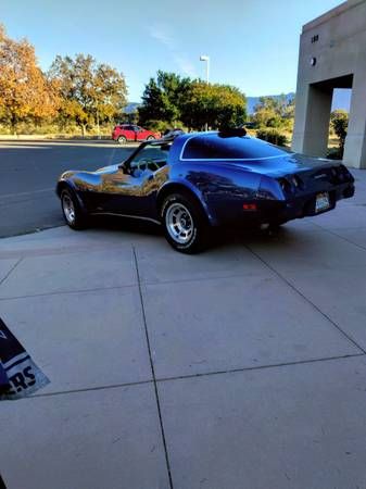 Chevrolet-Corvette-1978-Blue-1