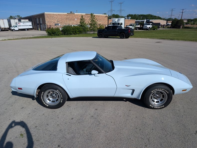 Chevrolet-Corvette-1978-Frost-Blue-Blue-Dark-24