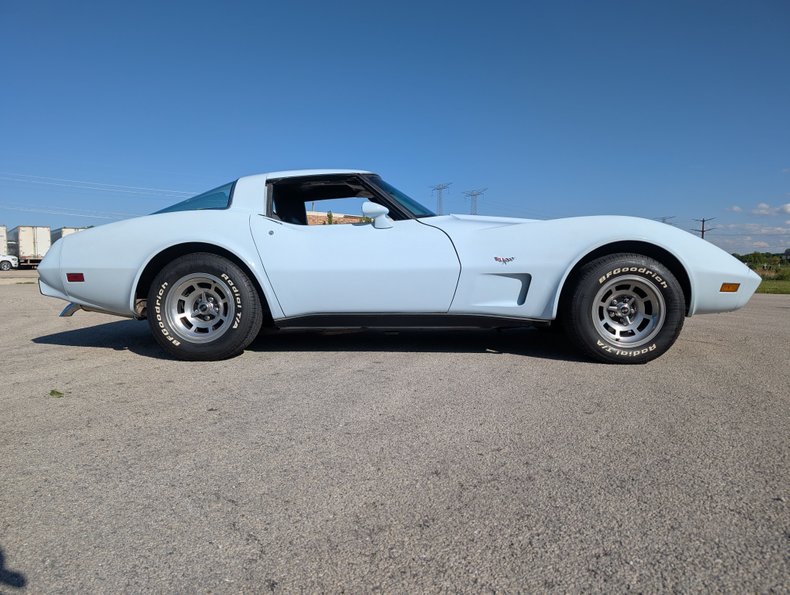 Chevrolet-Corvette-1978-Frost-Blue-Blue-Dark-25