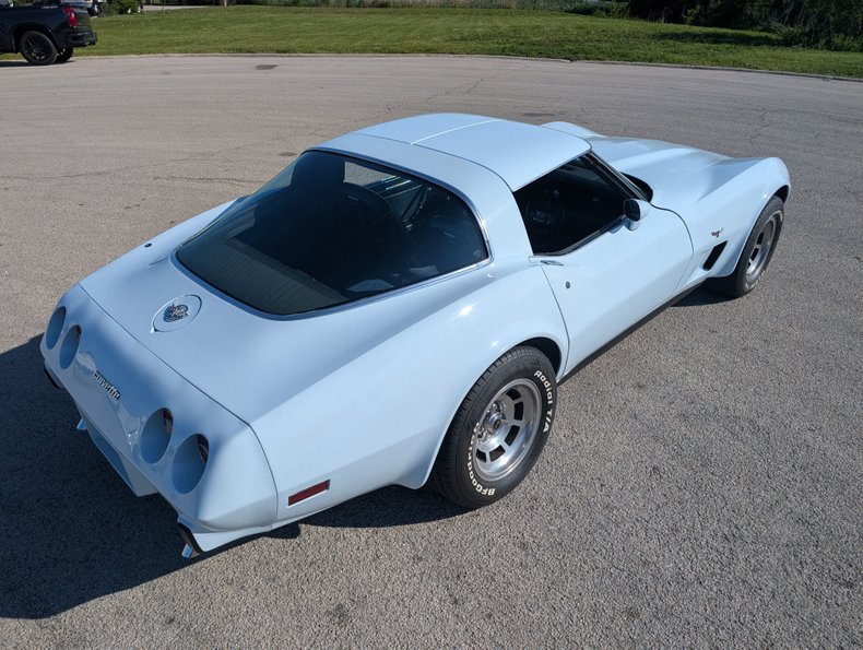 Chevrolet-Corvette-1978-Frost-Blue-Blue-Dark-26