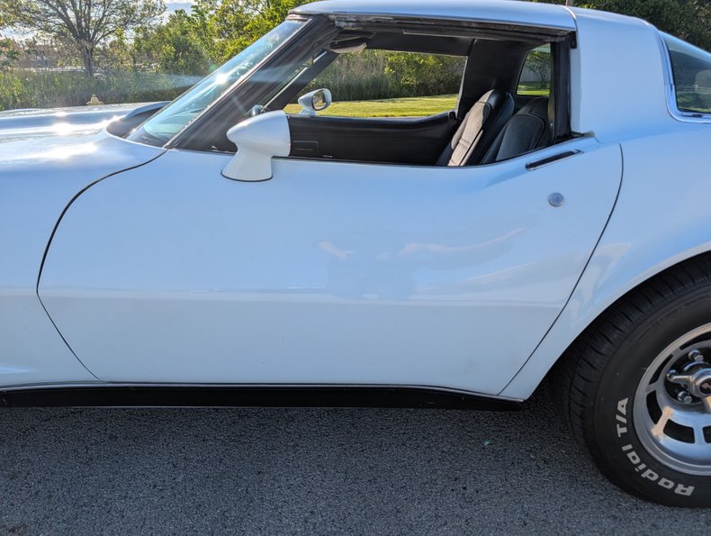 Chevrolet-Corvette-1978-Frost-Blue-Blue-Dark-35