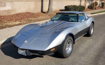 Chevrolet-Corvette-1978-Silver-2