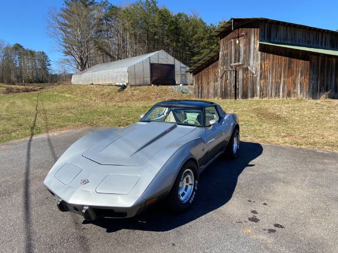 Chevrolet-Corvette-1978-Silver-3
