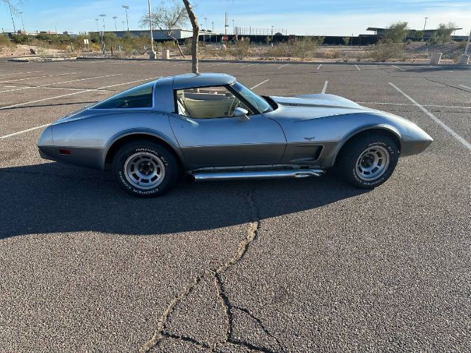 Chevrolet-Corvette-1978-Silver-4