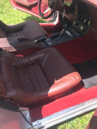 Chevrolet-Corvette-1978-Silver-Burgundy-5