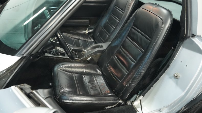 Chevrolet-Corvette-1978-Silver-Metallic-Black-10