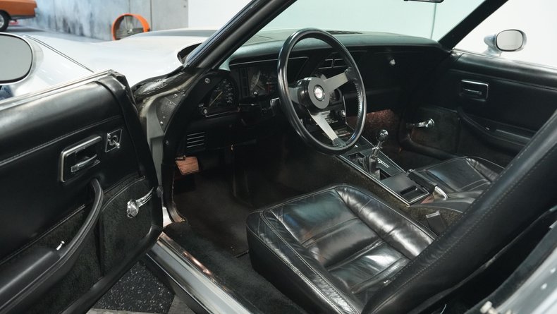 Chevrolet-Corvette-1978-Silver-Metallic-Black-19
