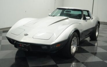 Chevrolet-Corvette-1978-Silver-Metallic-Black-30