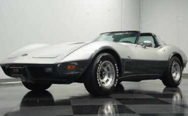Chevrolet-Corvette-1978-Silver-Metallic-Black-33