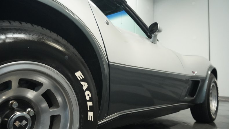 Chevrolet-Corvette-1978-Silver-Metallic-Black-39