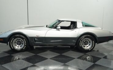 Chevrolet-Corvette-1978-Silver-Metallic-Black-4