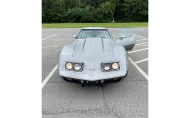 Chevrolet-Corvette-1978-Silver-White-7