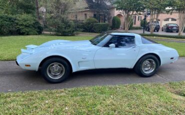 Chevrolet-Corvette-1979-Frost-Blue-Blue-Leather-16