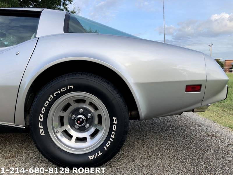 Chevrolet-Corvette-1979-Silver-Beige-10