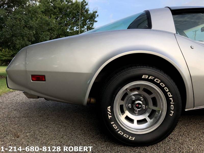 Chevrolet-Corvette-1979-Silver-Beige-12