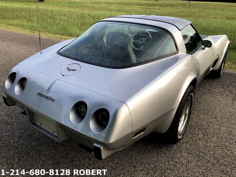 Chevrolet-Corvette-1979-Silver-Beige-15