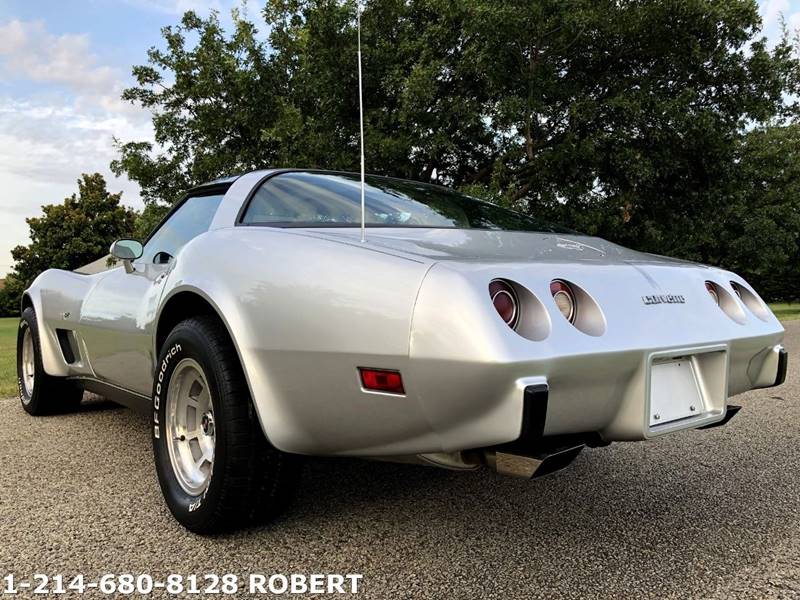 Chevrolet-Corvette-1979-Silver-Beige-16
