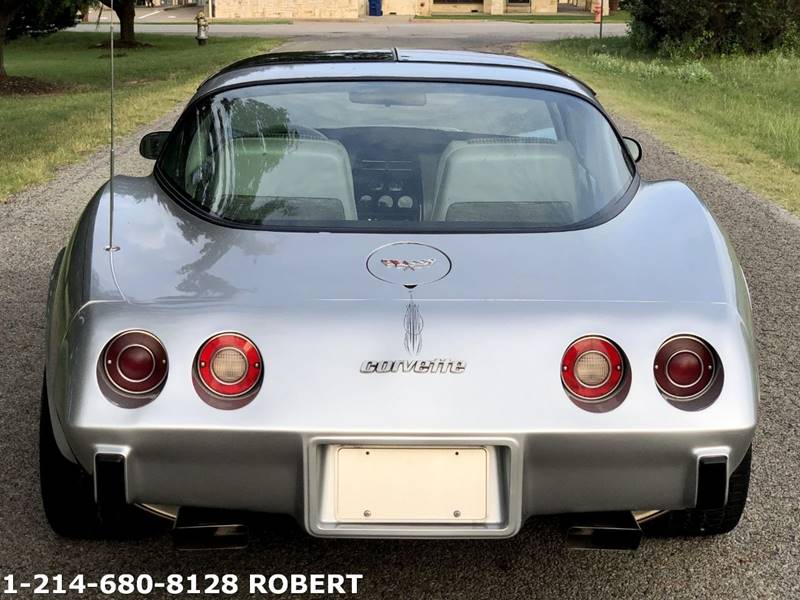 Chevrolet-Corvette-1979-Silver-Beige-17