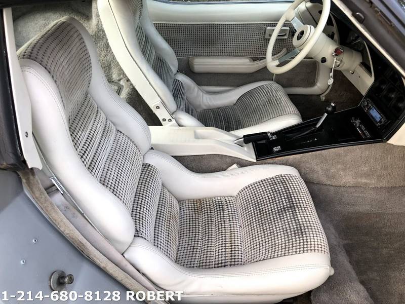 Chevrolet-Corvette-1979-Silver-Beige-22