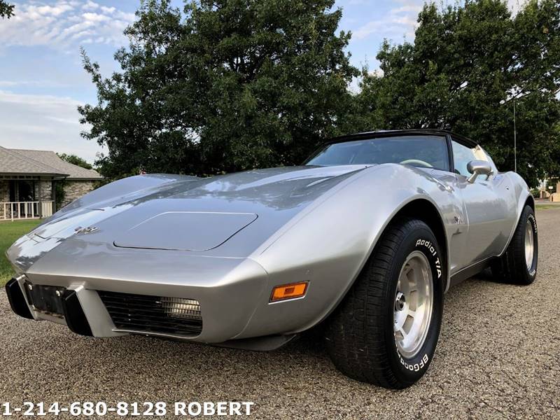 Chevrolet-Corvette-1979-Silver-Beige-5