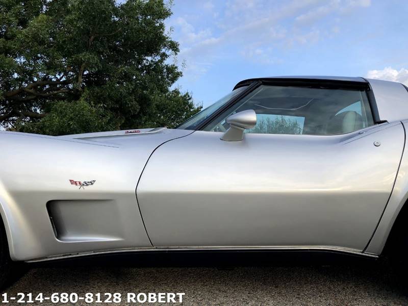 Chevrolet-Corvette-1979-Silver-Beige-9