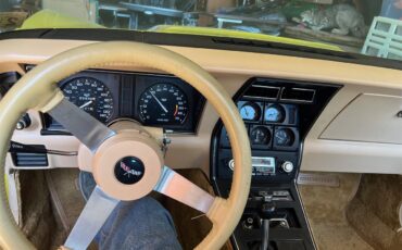Chevrolet-Corvette-1979-yellow-Tan