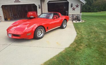 Chevrolet-Corvette-1980-Red-Red-1