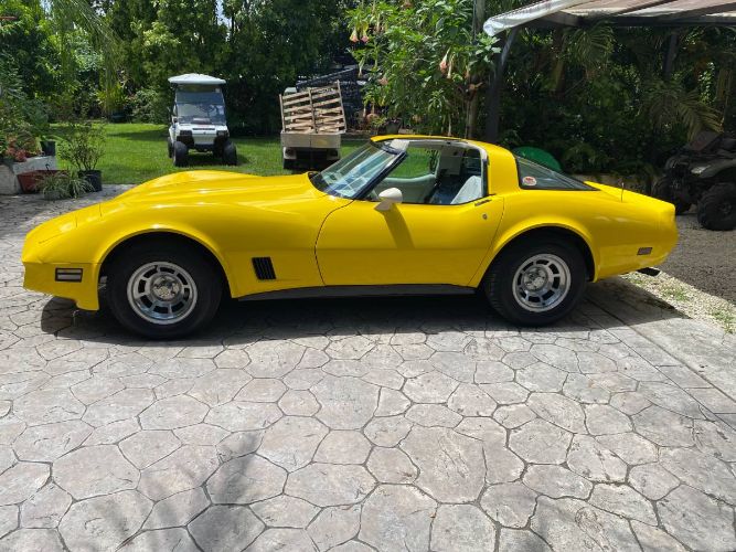 Chevrolet-Corvette-1980-Yellow-3
