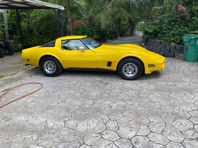 Chevrolet-Corvette-1980-Yellow-4