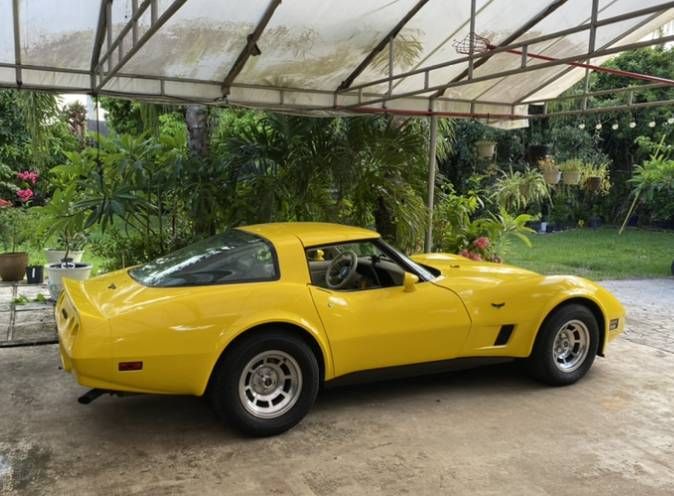 Chevrolet-Corvette-1980-Yellow-9