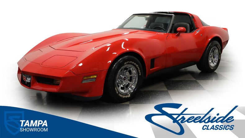 Chevrolet-Corvette-1981-Red-Black-8