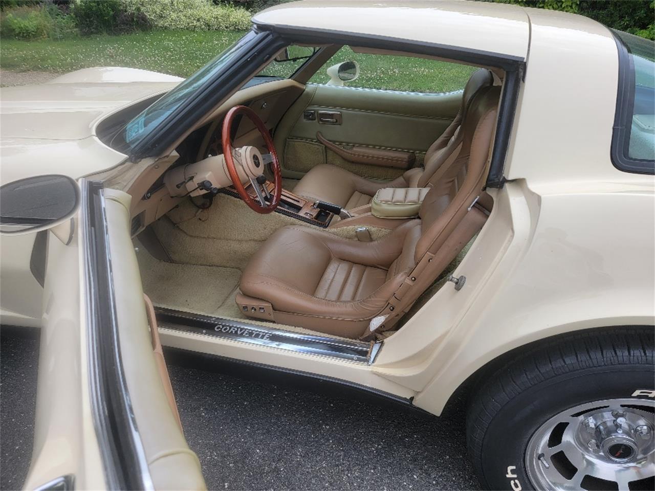 Chevrolet-Corvette-1981-Tan-Beige-2