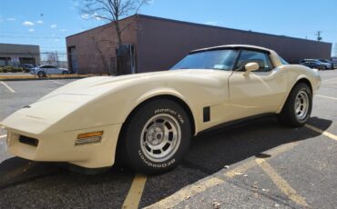 Chevrolet-Corvette-1981-Tan-Beige-33