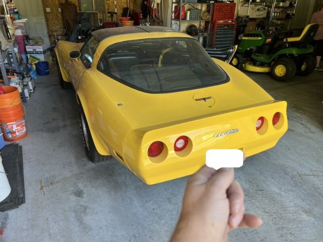 Chevrolet-Corvette-1981-Yellow-2