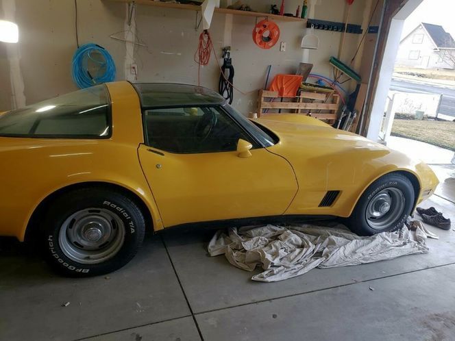 Chevrolet-Corvette-1981-Yellow-Black-5