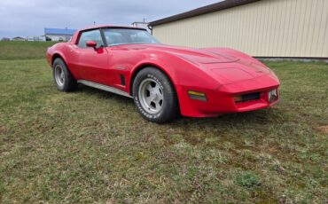 Chevrolet-Corvette-1982-Red-Gray-14