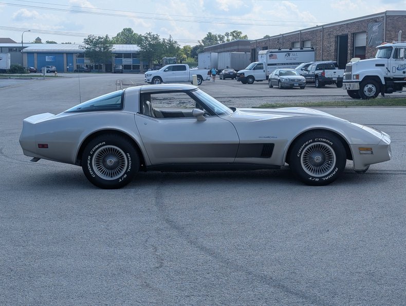 Chevrolet-Corvette-1982-Silver-Beige-Silver-Beige-24