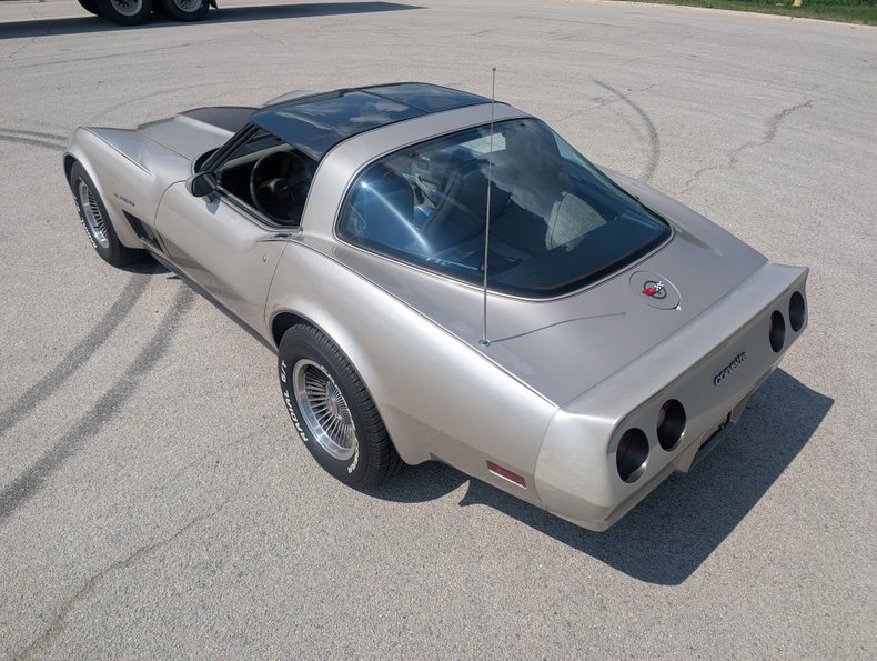 Chevrolet-Corvette-1982-Silver-Beige-Silver-Beige-5