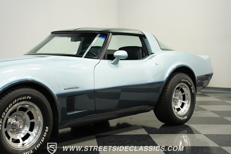 Chevrolet-Corvette-1982-Silver-Blue-Dark-Blue-28