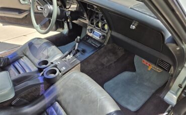 Chevrolet-Corvette-1982-Silver-Green-Grey-11