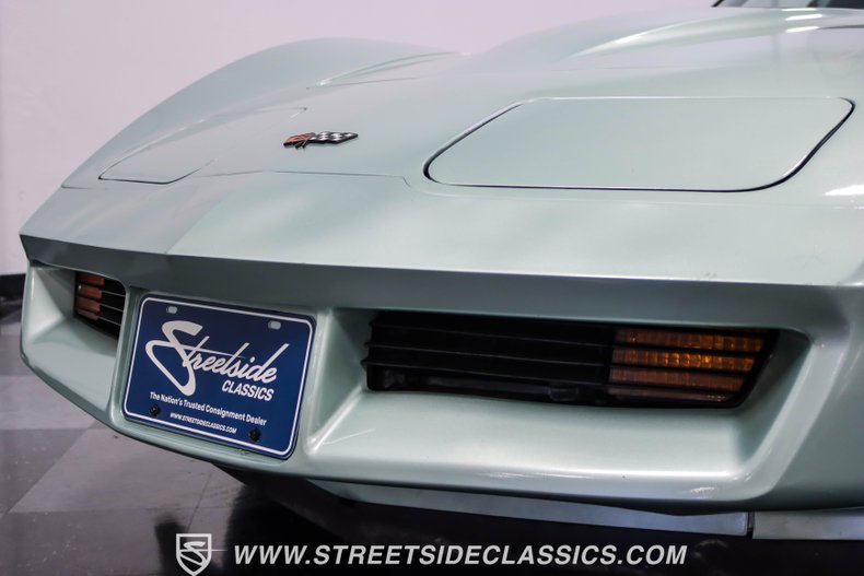 Chevrolet-Corvette-1982-Silver-Green-Silver-Green-30