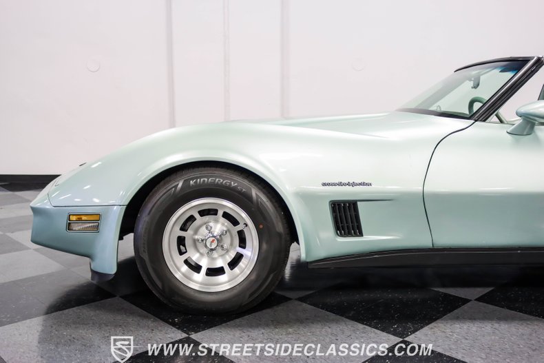 Chevrolet-Corvette-1982-Silver-Green-Silver-Green-31